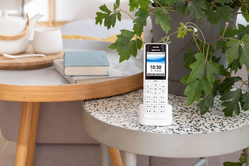 AVM FRITZ!Fon X6 White DECT-Komforttelefon (hochwertiges Produktbild 