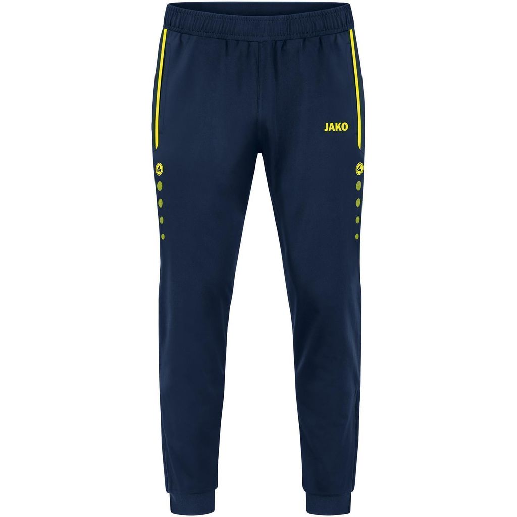 JAKO Unisex Polyesterhose Allround, Farbe:marine/neongelb, Größe:S