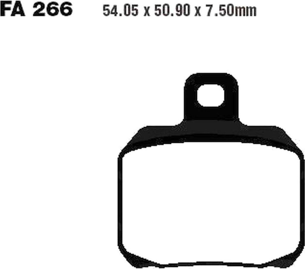 Bremsbeläge Hinterrad für Moto Morini Rebello 1200 Baujahr 2012-2016 Bremsklotz von EBC - Neu