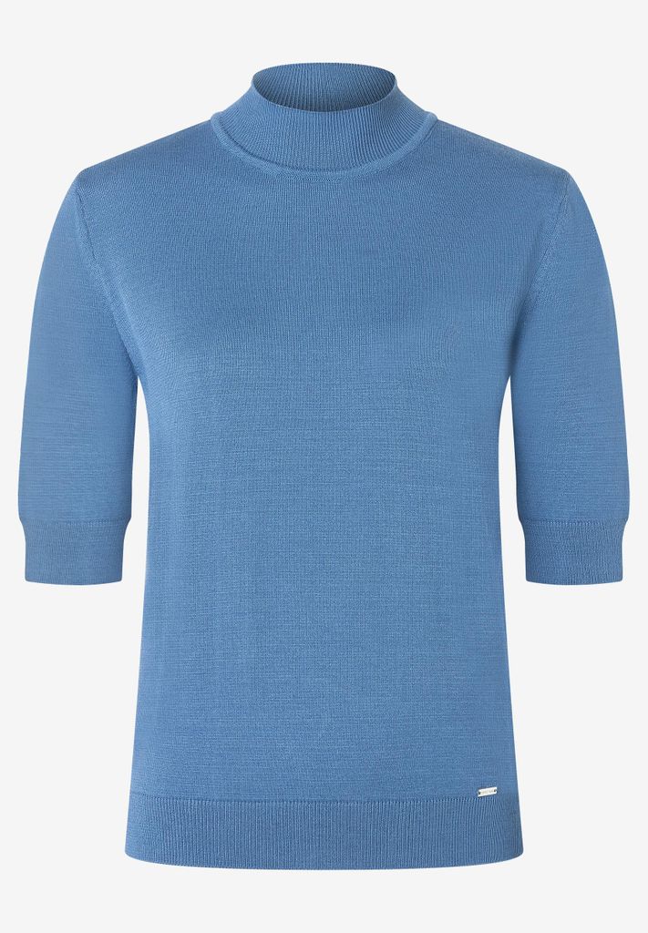 MORE & MORE Turtleneck Pullover blue cloud 34