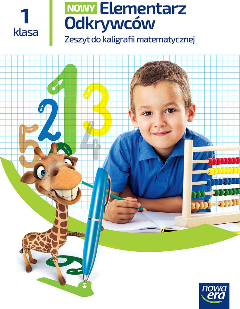Elementarz Odkrywców Neon Klasa 1 Zeszyt Ćwiczeń Do Kaligrafii Matematycznej Edycja 2023-2025