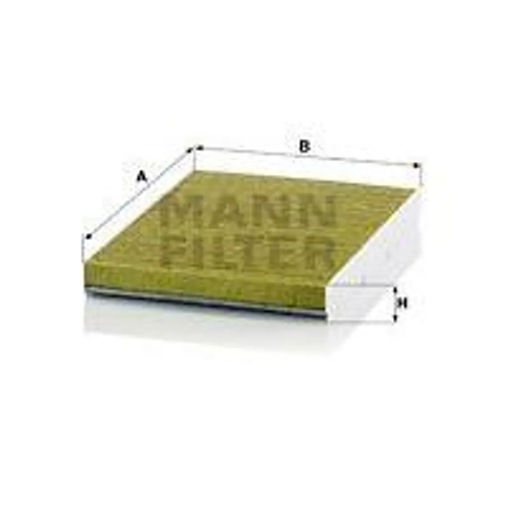 Filtre habitacle anti-polyphénol FP 2862 compatible Audi A3 et TT 8N