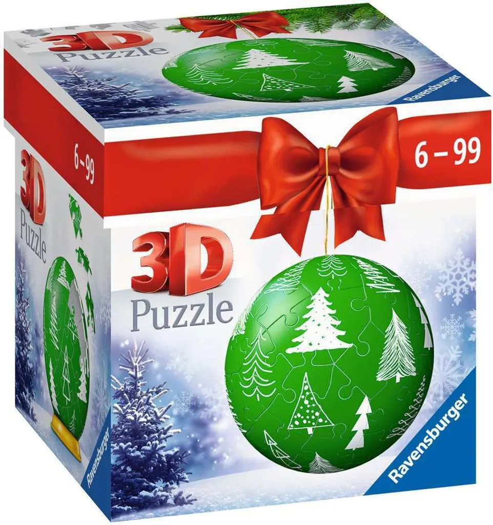 Décoration de Sapin Puzzle 3D Thème Noël pour Activité Ludique Famille