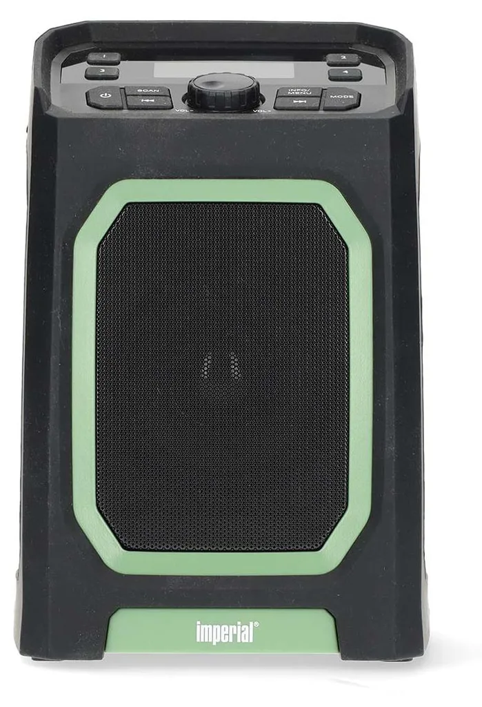 Radio DABMAN OR 5 : Radio extérieure DAB+ et FM mobile avec lampe LED