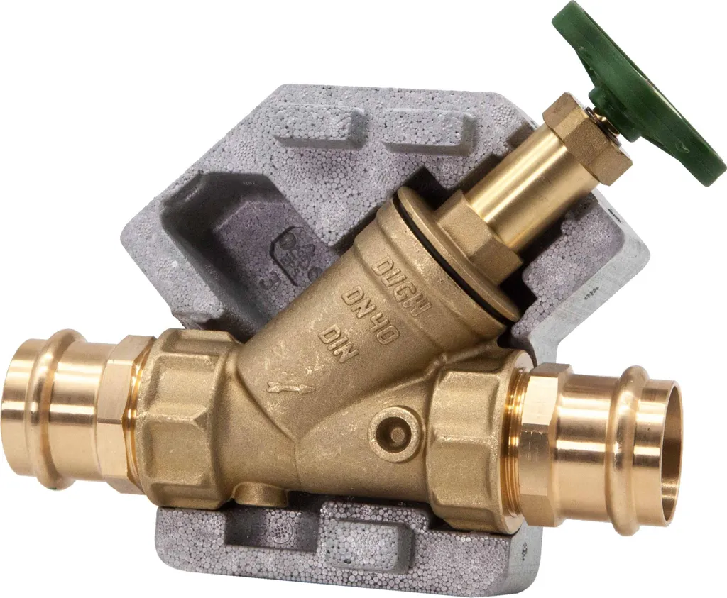Vanne à passage direct Js DN40 PR42 raccord pression NST.SP M.DS
