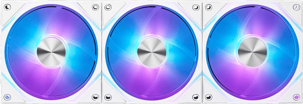 MSI MPG EZ120 ARGB GehA¤uselA fter white Triple retail