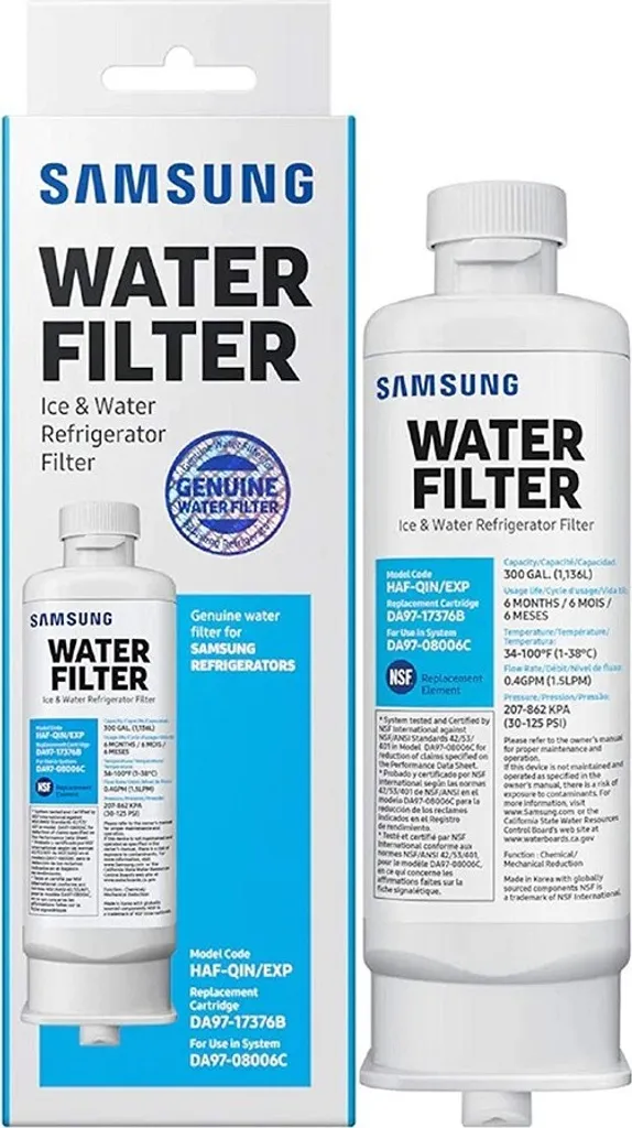 Samsung HAF-QIN Ricambi/accessori per frigorifero e congelatore Filtro acqua Bianco