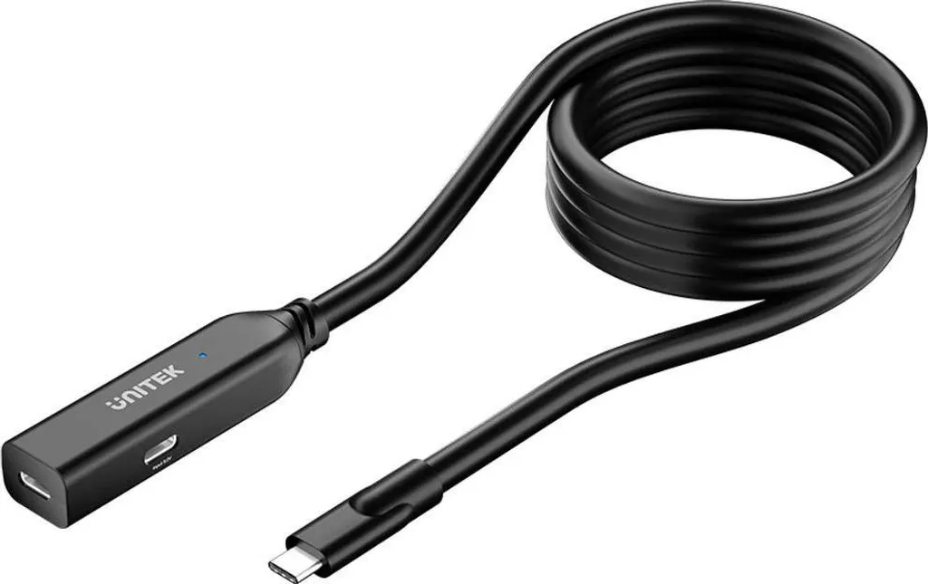 Unitek U1335ABK01 Câble USB-C vers USB-C de 5m - Liaison Haute Vitesse