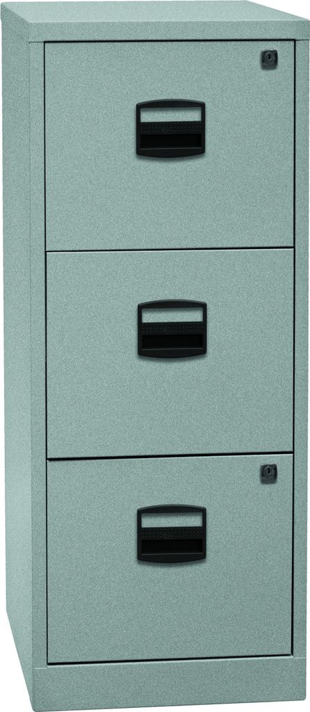 Bisley Home Hängeregistratur Schrank Home Office - Farbe: Silber