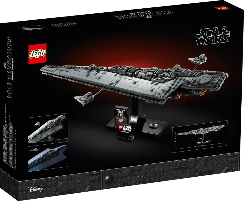 LEGO 75356 Star Wars Superdestroyer Stellaire Executor Kit de Collection