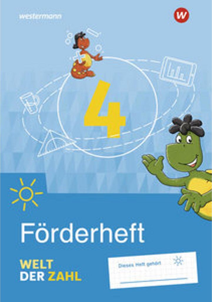 Welt der Zahl 4. Förderheft. Allgemeine Ausgabe Produktbild 