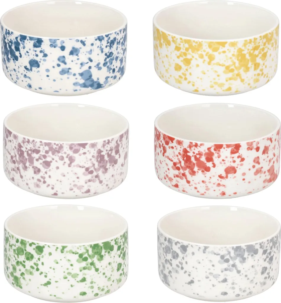 Bols Tognana Ivy Apulia 13 cm : Vaisselle Durable qui ne se Raye Pas - Lot de 6