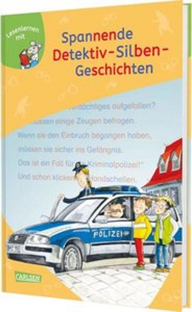 LESEMAUS zum Lesenlernen Sammelbände: Spannende Detektiv-Silben-Geschichten