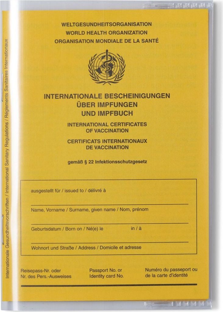 1x10 Herma Impfpasshüllen 9,3x13 für den neuen Impfpass     Produktbild 