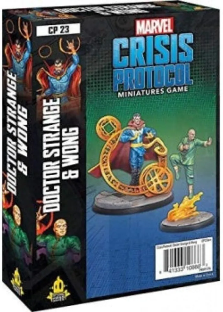 Jeu de figurines Marvel Crisis Protocol Dr Strange miniature multicolore
