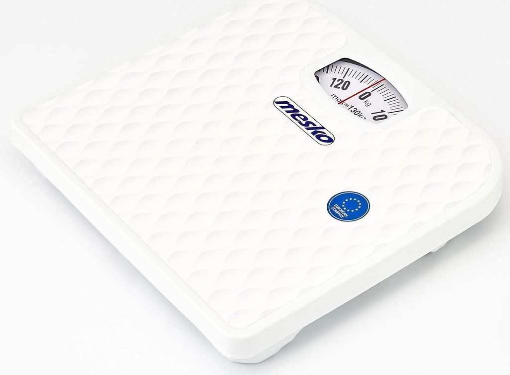 Mesko MS 8160 Mechanische Personenwaage bis 130 kg weiß Produktbild 10