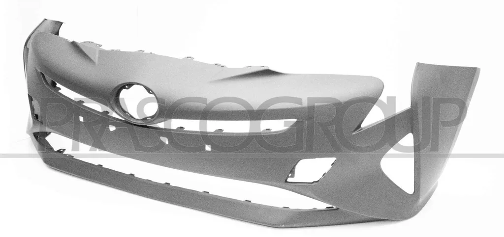 Pare-chocs avant PRASCO pour TOYOTA PRIUS W5 noir lisse - TY4261001