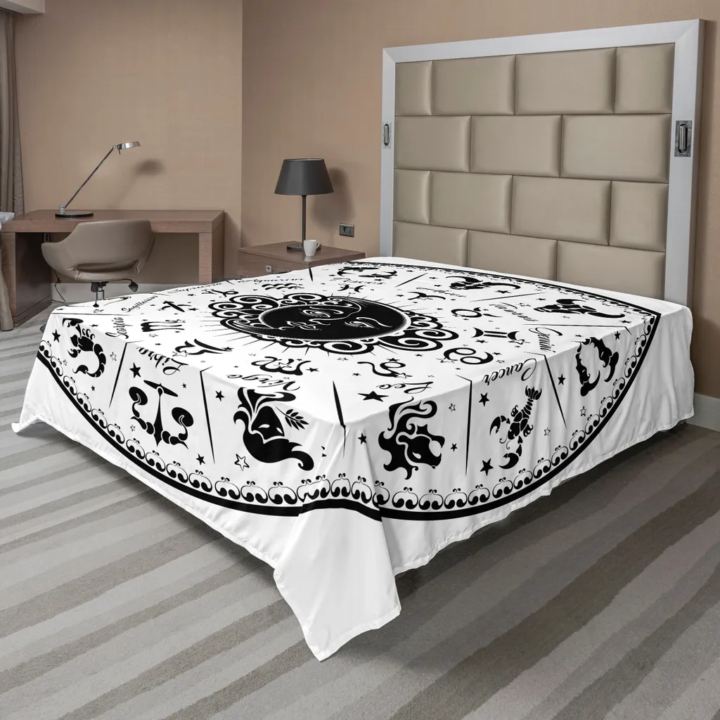 Lenzuolo ABAKUHAUS Zodiaco 275x260 cm - Alta Definizione e Micro-Peach Skin