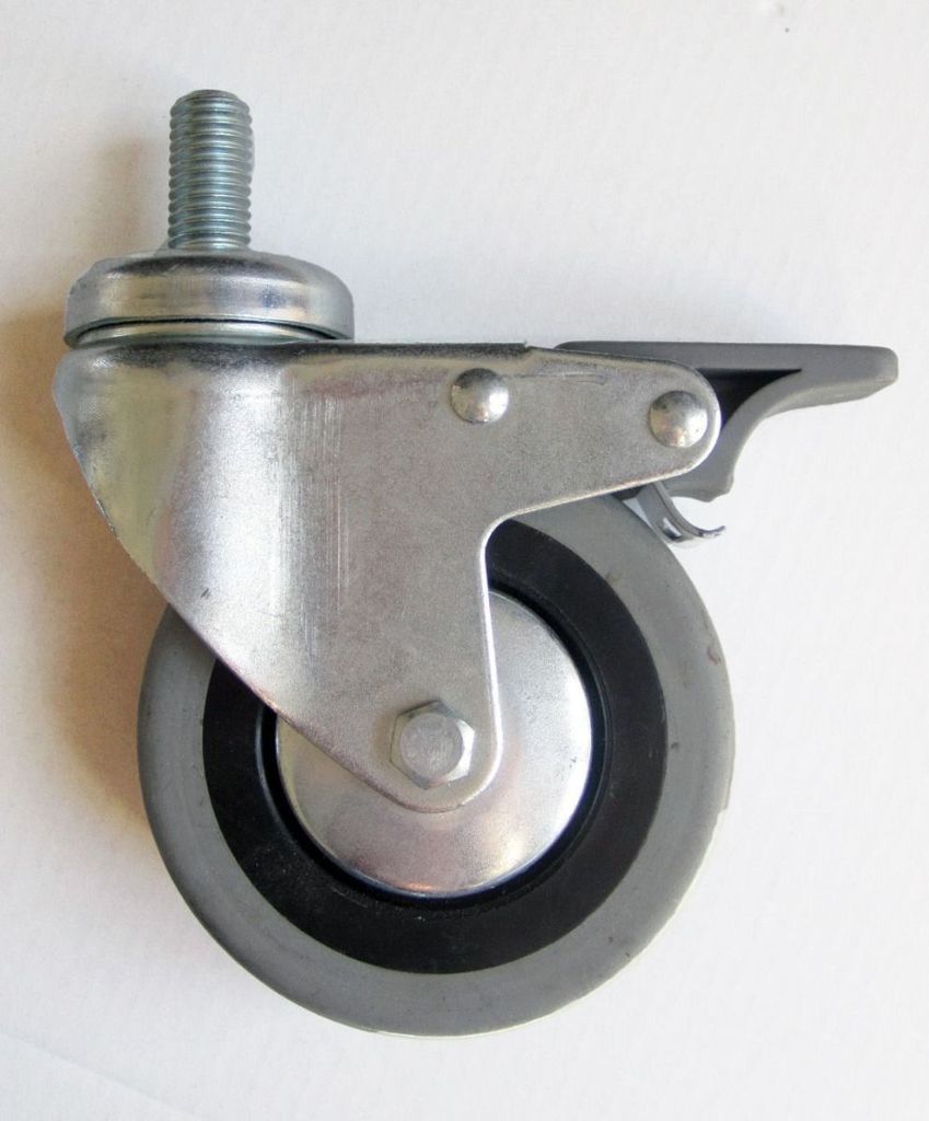 Industrielle Lenkrollen mit Schraube und Bremse DIAM. 80