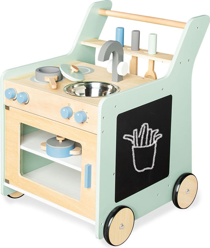 Kinderküche 'Kalle', pastellgrün Produktbild 