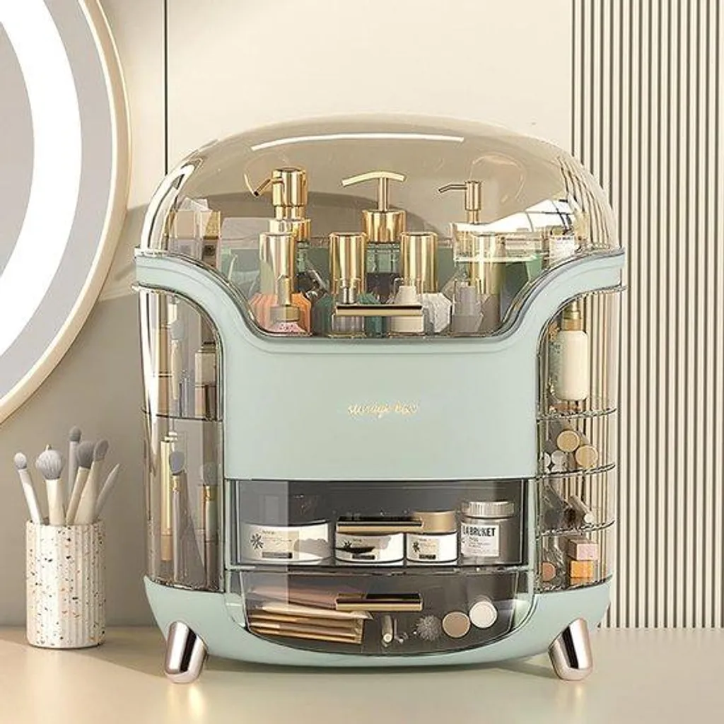 Porte-maquillage multifonction en tissu souple pour cosmétiques divers