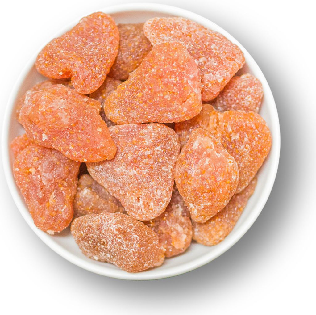 Kandierte Erdbeeren, 1Kg