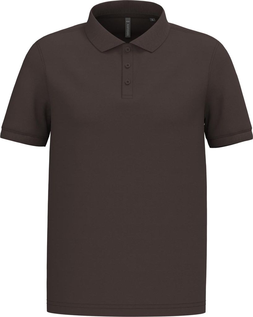 Kariban Herren Polo-Shirt Polohemd Poloshirt Polo Arbeit Shirt, Größe:3XL, Farbe:Chocolate