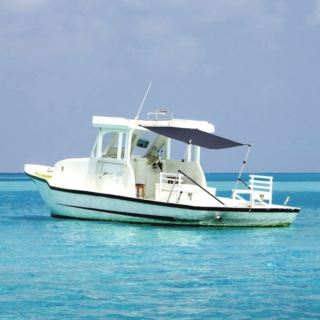 "WINTER SALE"T-Top-Beschattungsverlängerung Marineblau 174x205x(115-194)cm DE584504 - Planen & Abdeckfolien