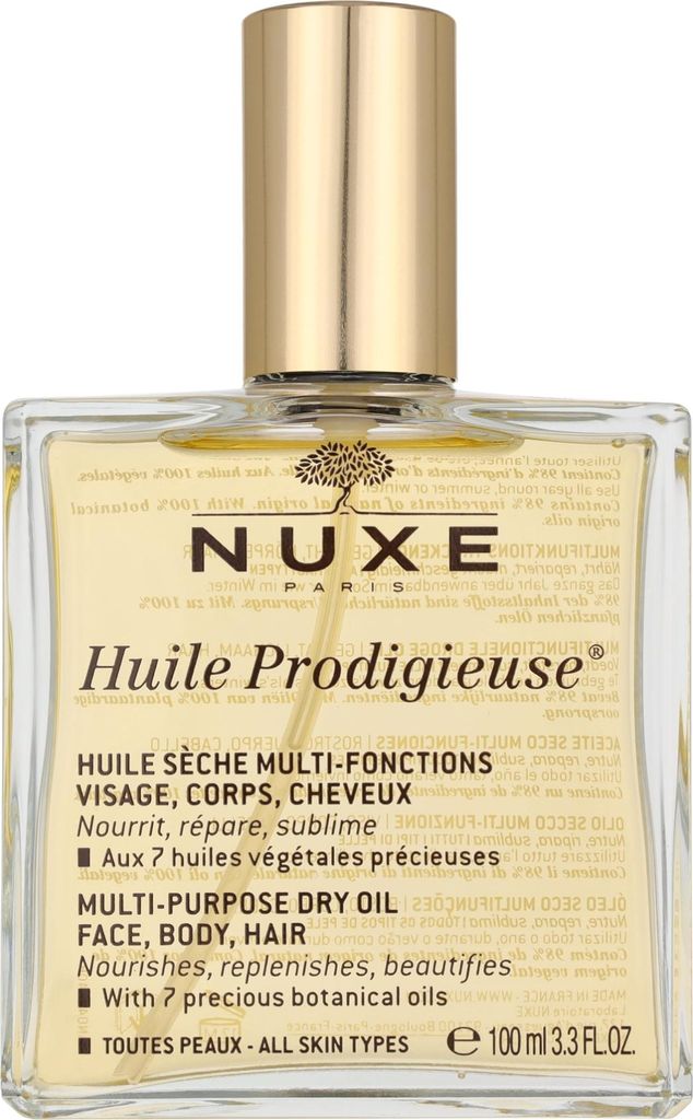 NUXE Huile Prodigieuse, Öl, Feuchtigkeitsspendend, Nährend, Produktbild 