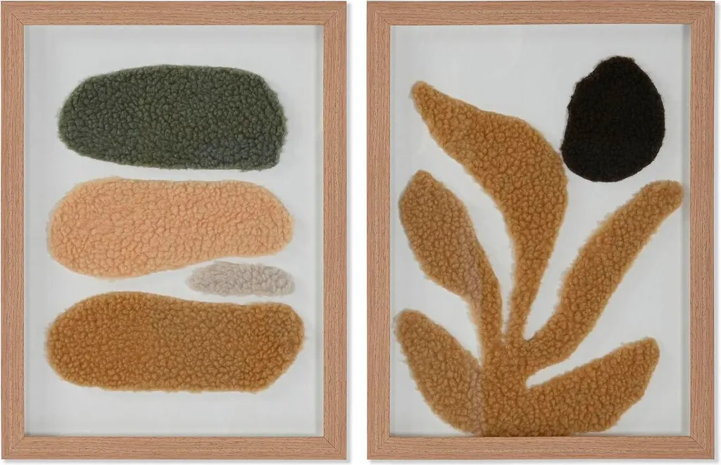 Set 2 Tableaux Urban Abstract 30x40 cm - Châssis de 2.5 cm Épaisseur
