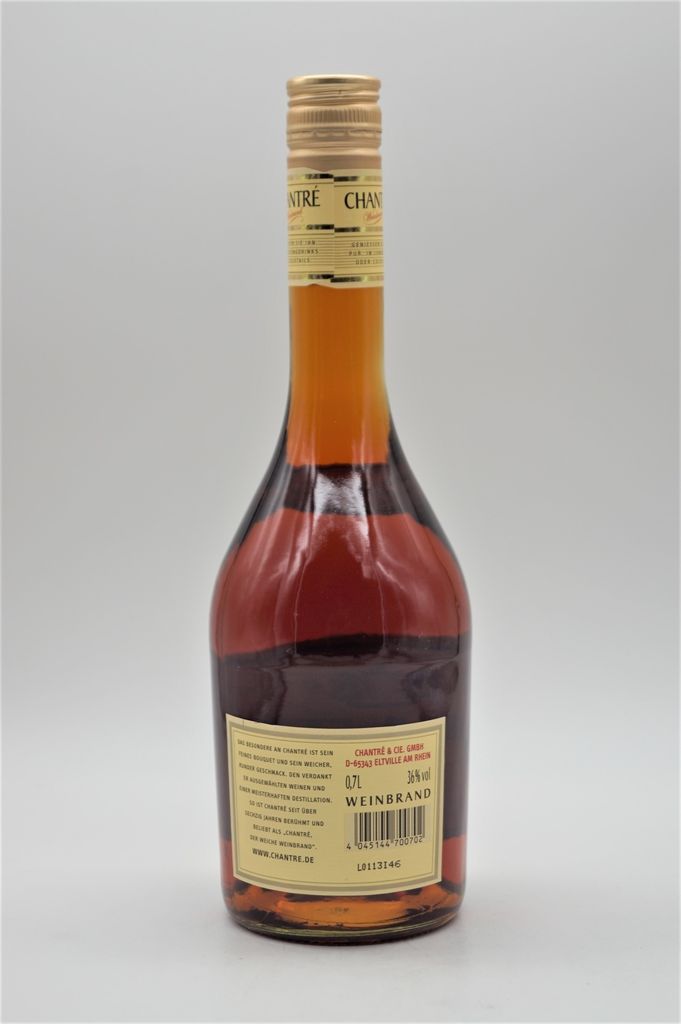 Chantré Weinbrand | 36 % vol | 0,7 l Produktbild 8