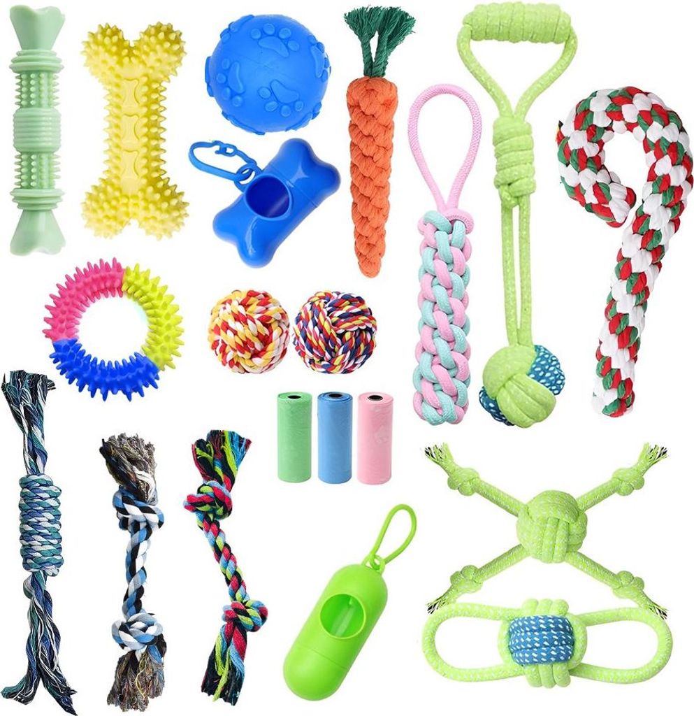 Set giocattoli per cani da 20 pezzi Immagine del prodotto 