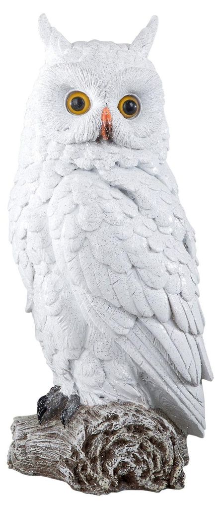 formano Dekofigur Eule 37 cm in reinweiß als Wintereule Produktbild 