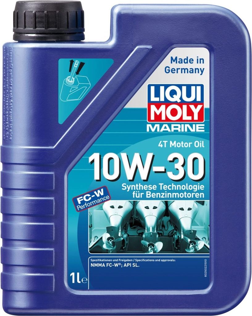 Liqui Moly Marine Motor Oil 4T 10W-30, Inhalt:5 l Produktbild 