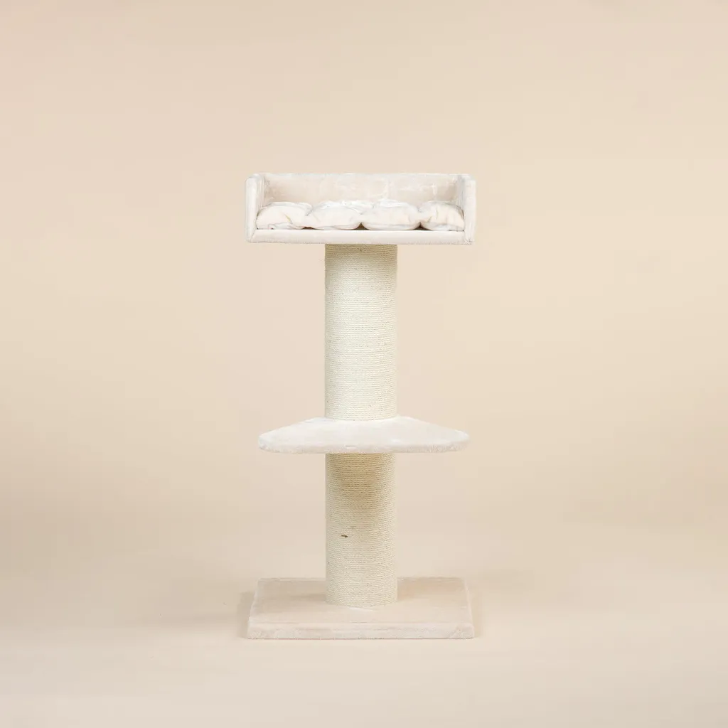 Arredo Gatto XXL: Tiragraffi Maine Coon Lounge 120cm Crema RHR