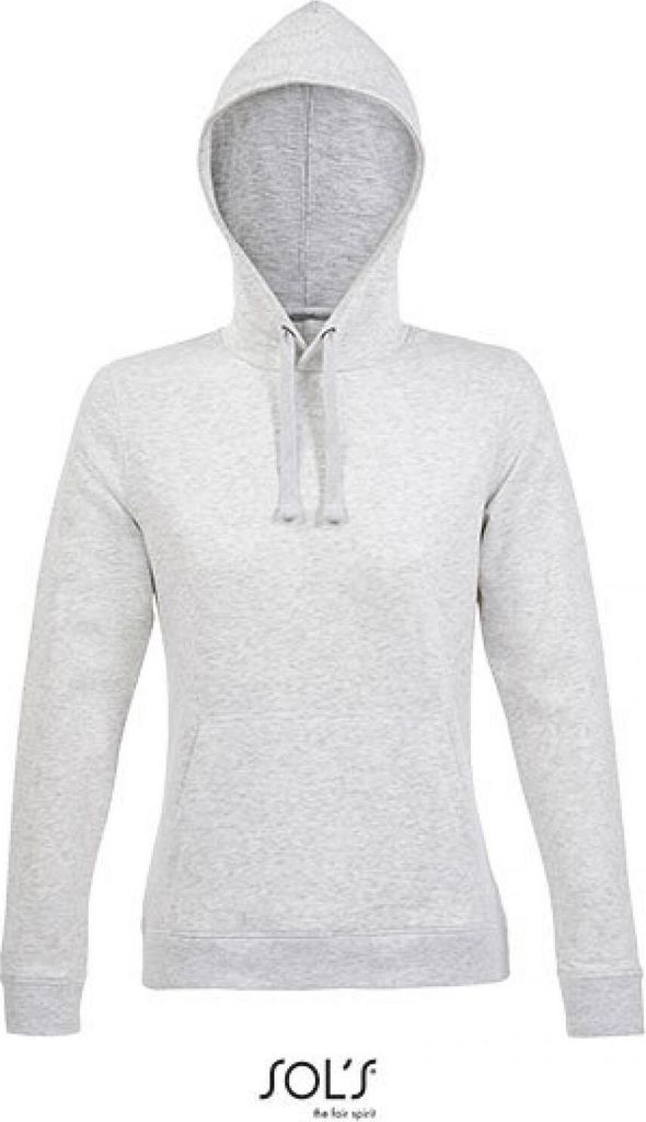 SOLs 03103 | Damen Sweat WomenŽs Hooded Sweatshirt Spencer - Farbe: Heather Ash - Größe: XL