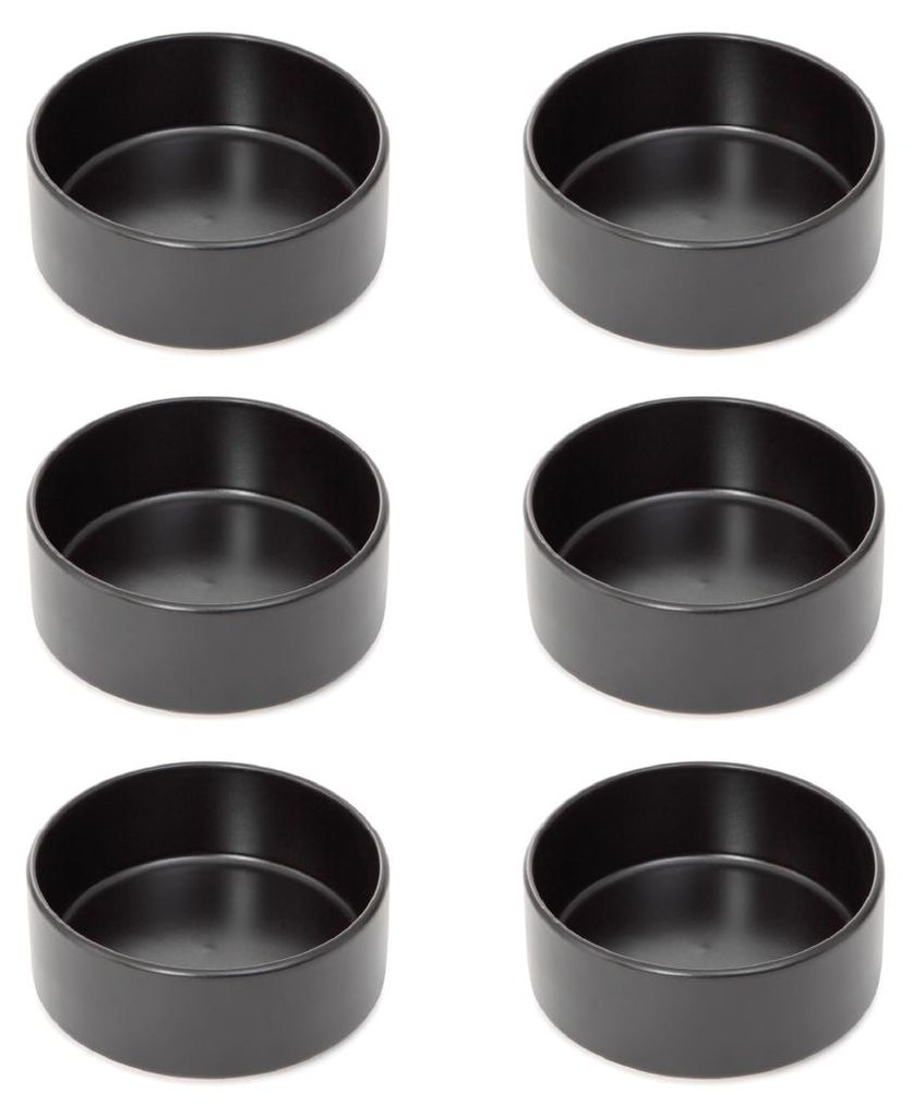 HOMLA 6er-Set Schale FAMELIO schwarz 14 cm Produktbild 