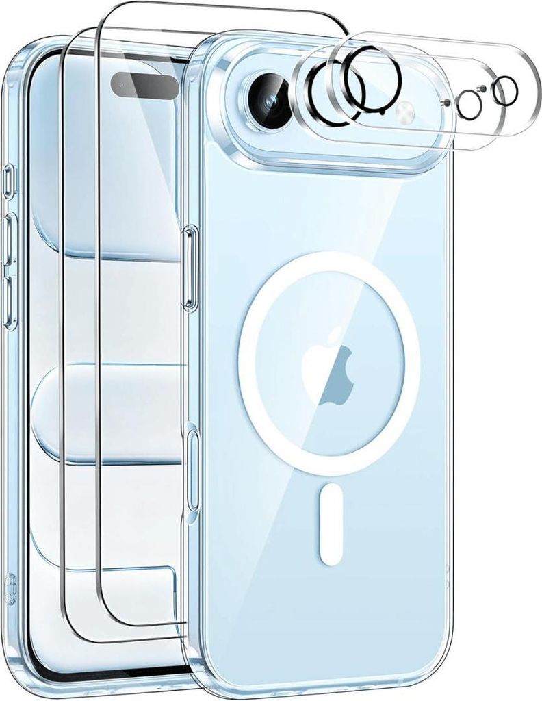 MagSafe Hülle  für iPhone 17 AIR 2X Schutzglas 2X Produktbild 