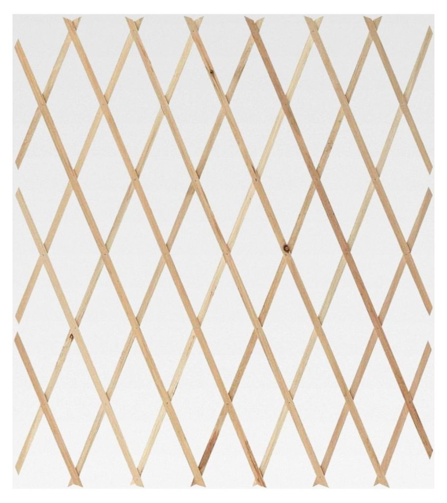 5X Tannenholz Massiv Rankzaun Rankgitter Pflanzengitter Rankhilfe Spalier Holzgitter Gartenzaun Blumengitter 180x80cm