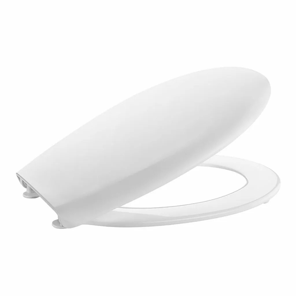 Abattant WC Roca Blanc 360x446 mm avec charnières haute résistance