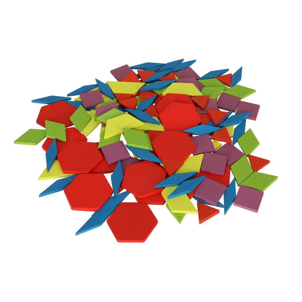 Montessori puzzle dřevěné tvary 155el. Obrázek produktu 9