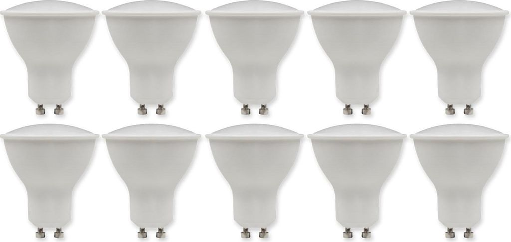 10er-Pack LED-Strahler McShine "PV-70-10" GU10, 7W, 540lm, Produktbild 
