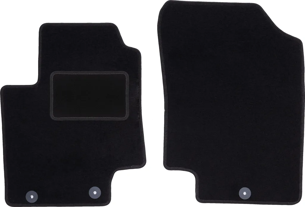 Provati per Voi: Tappetini Kia Rio II DE 2005-11 in Velluto Nero