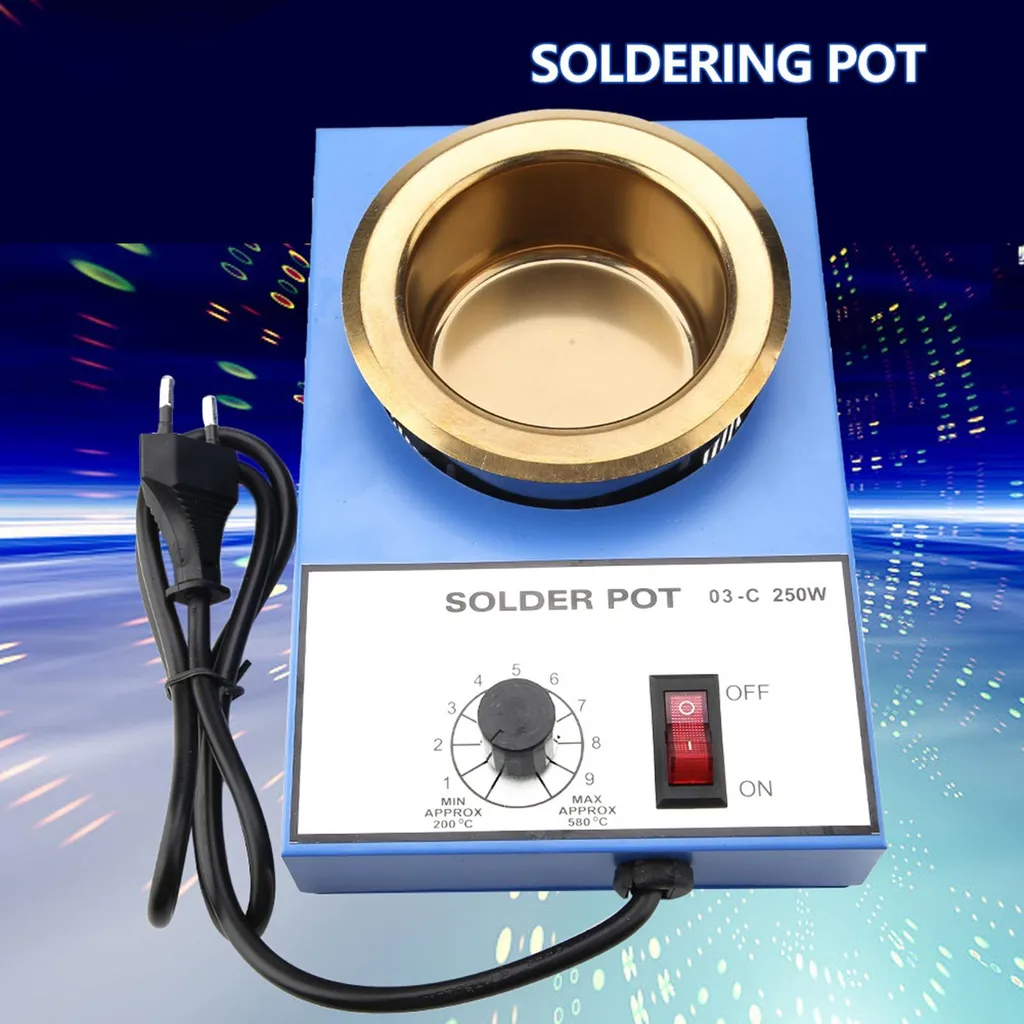 Pot de soudure anti corrosion pour dessouder sans surchauffer