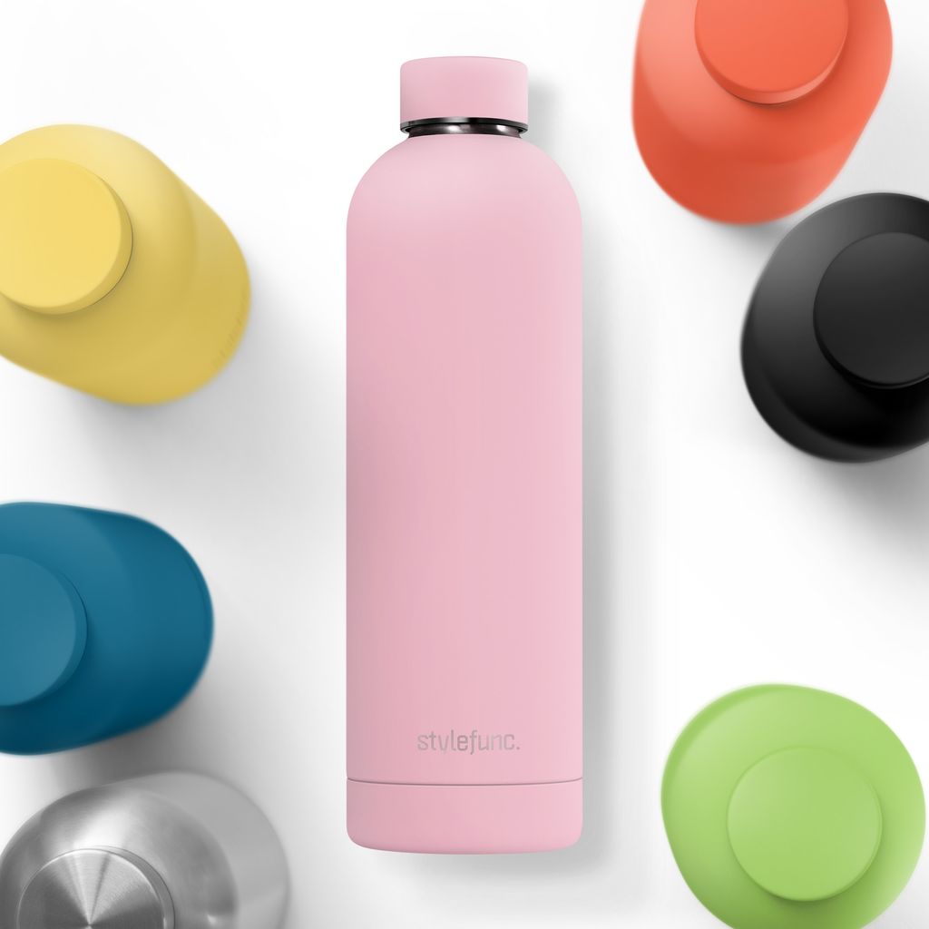 Stylefunc Edelstahl Edelstahl Rose Flasche pure