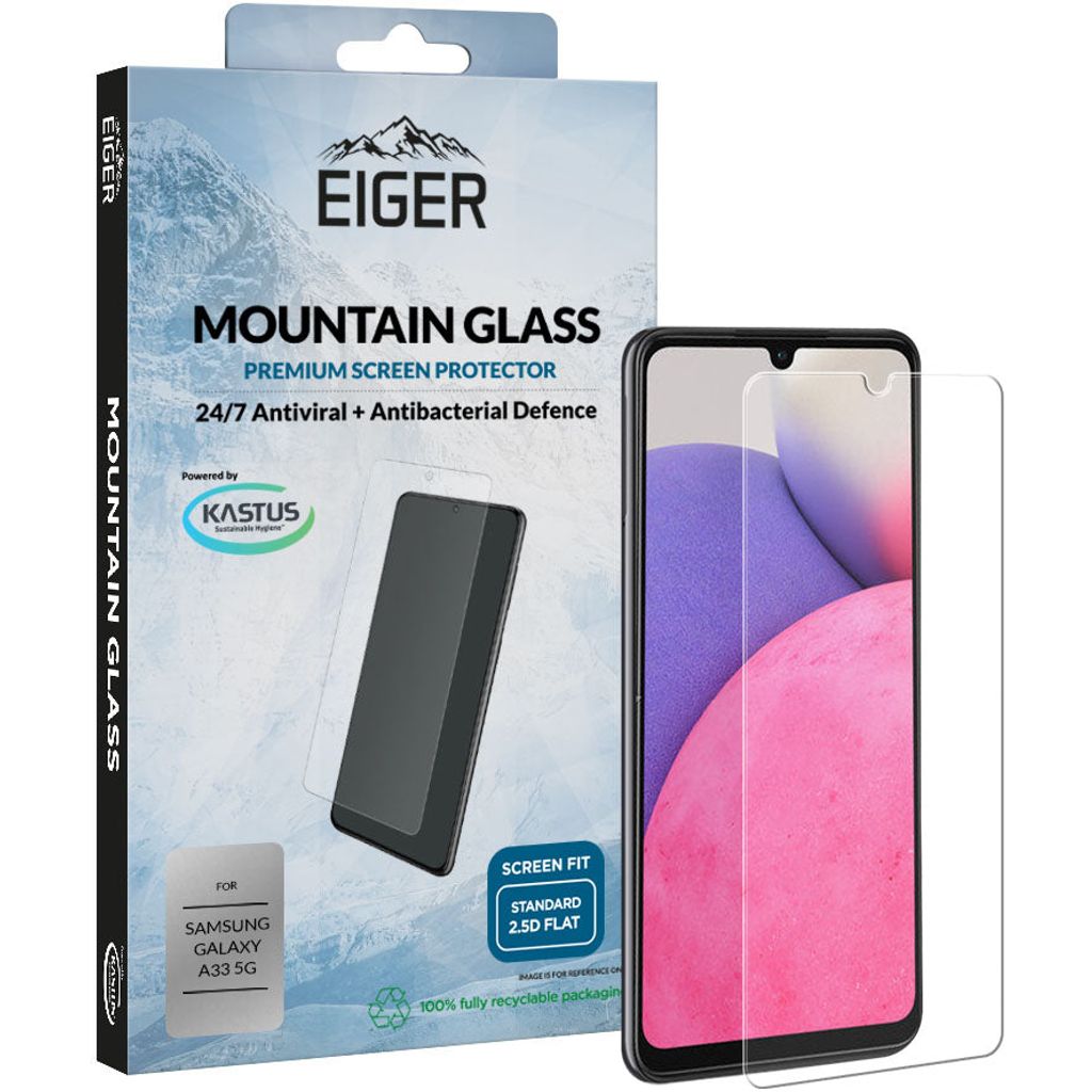 EIGER EGSP00822, Samsung, Galaxy A33 5G, Transparent, 1 Stück(e)