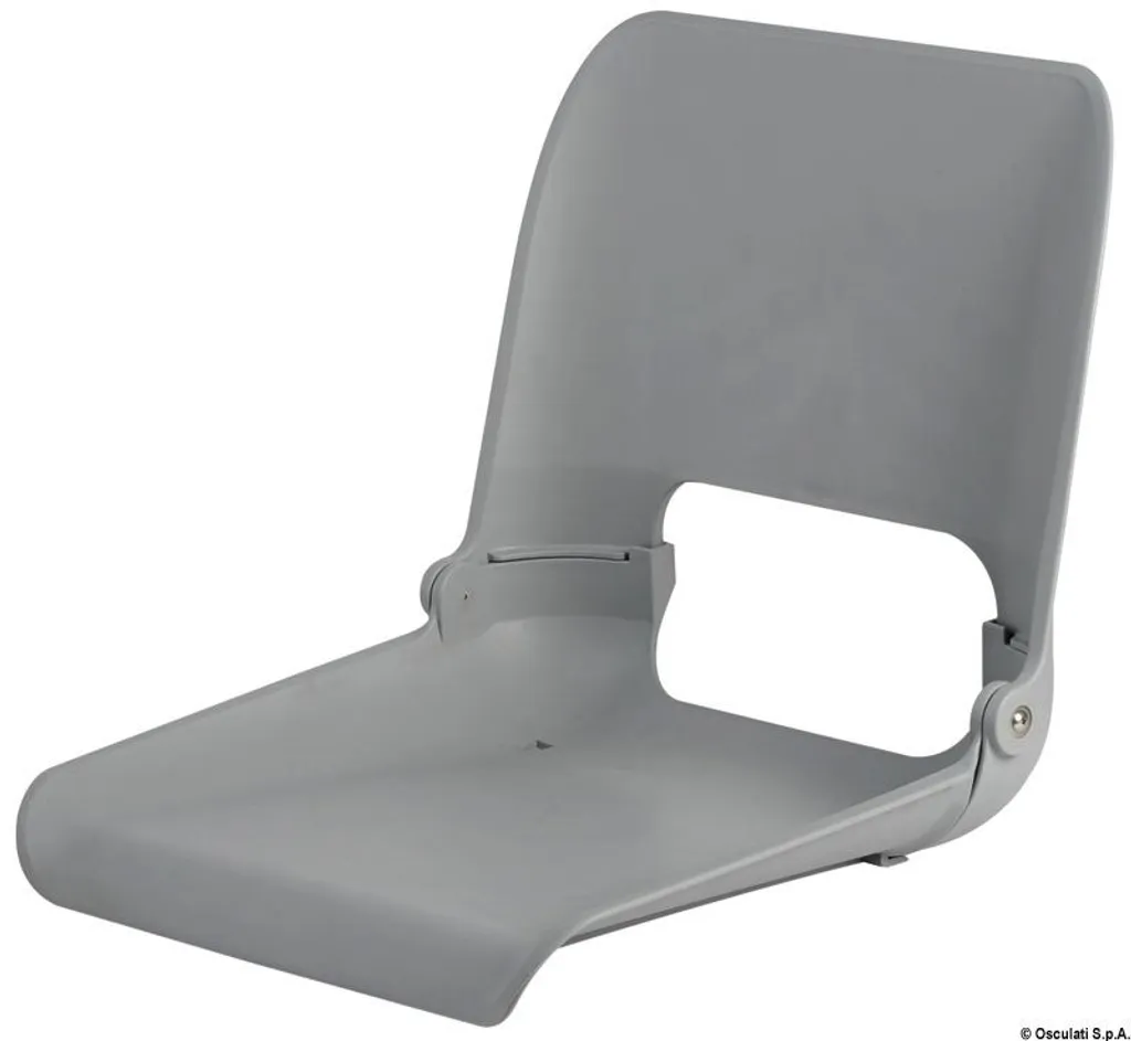 Siège seul sans coussin structure métallique noire 1 pièce robuste