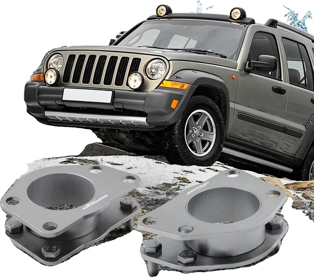 Kit d'Entretoises de Suspension Avant 2" en Acier pour Jeep Cherokee