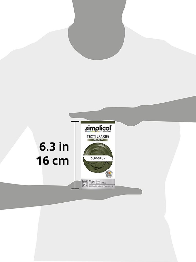 Simplicol textilní barvivo intenzivní vše v 1 v olivově Obrázek produktu 8