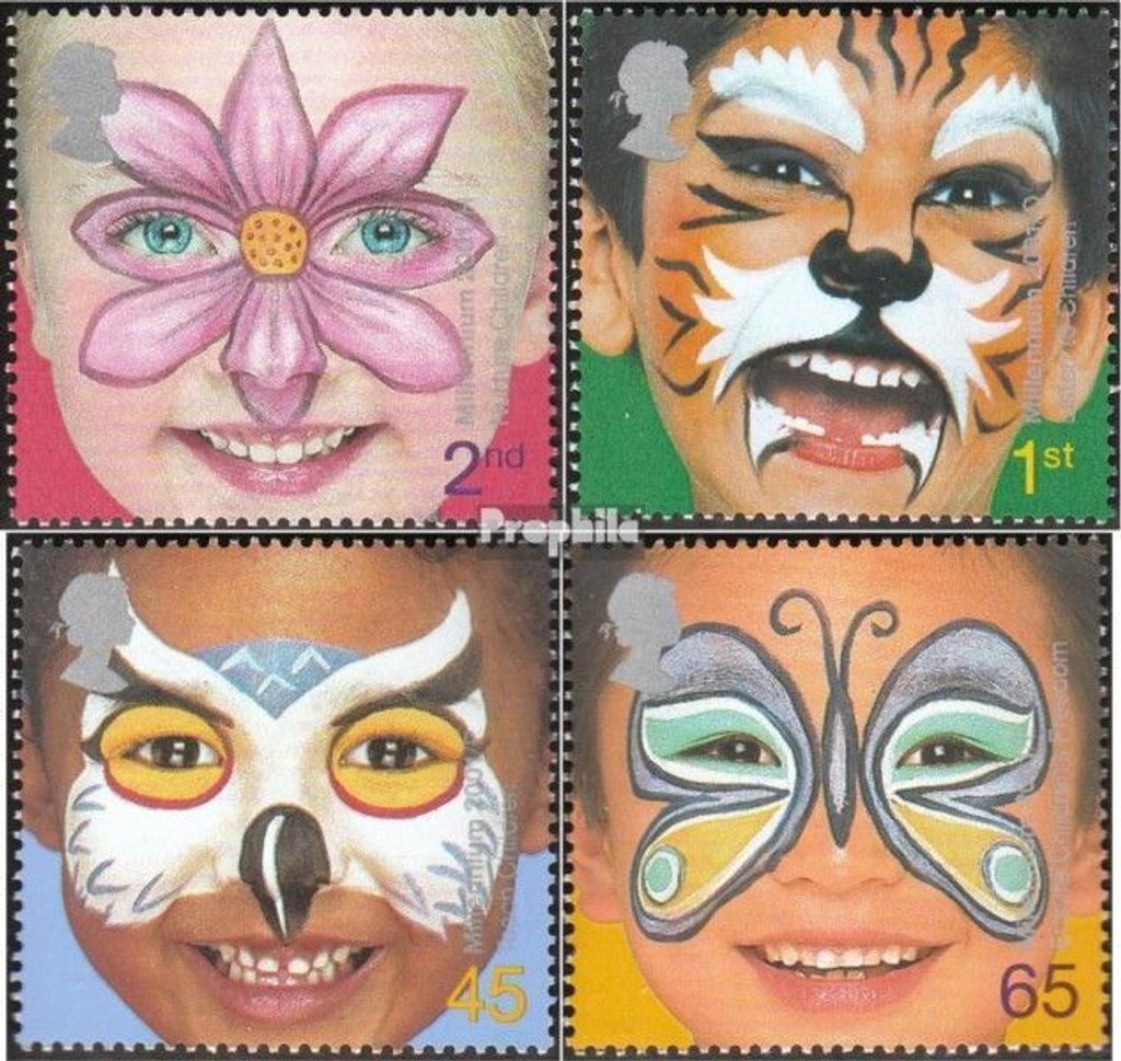 Briefmarken Großbritannien 2001 Mi 1905-1908 (kompl.Ausg.) postfrisch Hoffnung